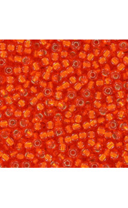 Miyuki rocailles Perlen 11/0 - Silver lined tangerine 11-9